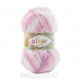 Пряжа Softy Plus Alize 6051 - Розово-белый