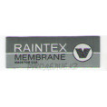 Лейбл пришивной Raintex 8,5*2,5см Серый