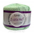 Пряжа Lino Lanoso 915 - Светло-зеленый