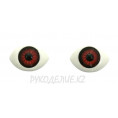 Глаз клеевой элипс 10мм 11 - Коричневый