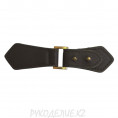 Застежка для пальто кожзаменитель FA 169 2 - Brown/G