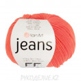 Пряжа Jeans YarnArt 61 - Ярко-коралловый 
