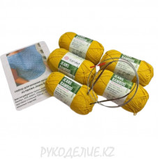 Набор для создания топа спицами (Jeans Bamboo)