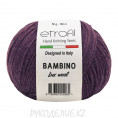 Пряжа Bambino Lux Wool Etrofil 70317 - Темно-бордовый