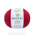 Пряжа Baby Wool Gazzal 811 - Красный