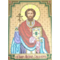 Рисунок на шелке Священномученик Максим(Сандович) 10*13см Искусница Цветной