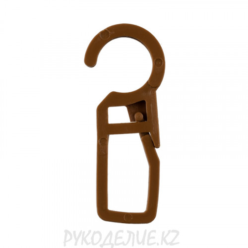 Крючок шторный пластик с замком Крючок шторный пластик с замком