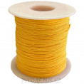 Шнур для плетения браслетов Шамбала 1мм 543 - Желтый