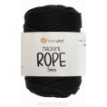 Пряжа Macrame Rope 3мм YarnArt 750 - Черный