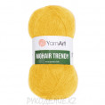 Пряжа Mohair Trendy YarnArt 136 - Желтый