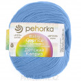 Пряжа Детский каприз Пехорка 15 - Темно-голубой