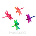 Заколка-уточка стрекоза 50*50мм 1 - Цветной