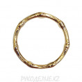Кольцо металлическое неразъемное МВ 2221 36мм, 1 - Gold