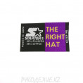 Лейбл пришивной The right hat 5*3см Черно-фиолетовый