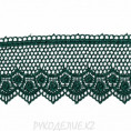 Кружево гипюр 6см 54 - Темно-зеленый