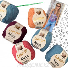 Набор д/создания топа крючком (Alara) Набор д/создания топа крючком (Alara)