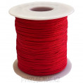 Шнур для плетения браслетов Шамбала 1мм 700 - Красный