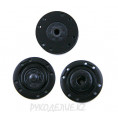 Кнопка пришивная металлическая MS K-06 19мм, 10 - Black (Черный)