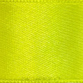Лента атласная 2,5см 3130 - Люминесцентный жёлтый