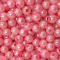 Бусины Жемчуг пластиковые 4мм (10гр) 17 - Светло-розовый