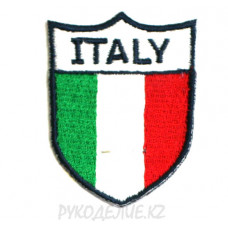 Шеврон клеевой Italy 3,7*5см Шеврон клеевой Italy 3,7*5см