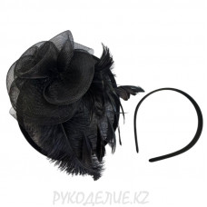 Заколка с ободком d-200мм