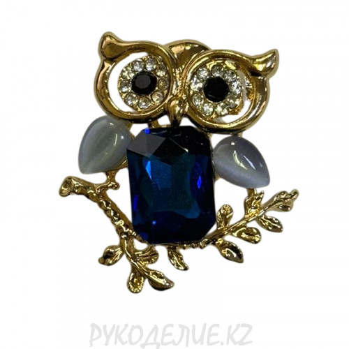 Брошь Сова 40*40мм