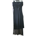 Полуфабрикат для платья SLV 1 - Чёрный