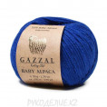 Пряжа Baby Alpaca Gazzal 46010 - Электрик