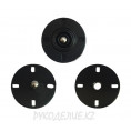 Кнопка пришивная металлическая MS SN-76 18мм, 9 - Black (Черный)