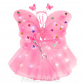 Детский костюм "Бабочка с подсветкой" 2 - Розовый