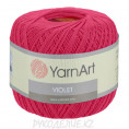 Пряжа Violet YarnArt 6358 - Малиновый