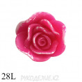 Пуговица декоративная на ножке RBz-82 28L, 02 - Розовый