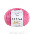 Пряжа Baby Wool Gazzal 831 - Розовый