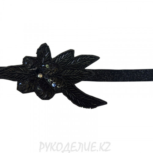 Повязка Гэтсби со стеклярусом Повязка Гэтсби со стеклярусом