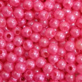 Бусины Жемчуг пластиковые 4мм (10гр) 16 - Розовый
