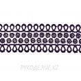 Кружево гипюр 5,5см 8 - Фиолетовый