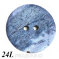 Пуговица деревянная CB R-24 24L, A - Синий