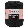 Пряжа Macrame Сord 5мм YarnArt 750 - Черный