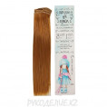 Волосы - тресс для кукол "Прямые" длина волос 25см, ширина 100см 27В - Русый, 2294924