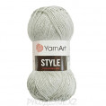 Пряжа Style YarnArt 666 - Светло-серый