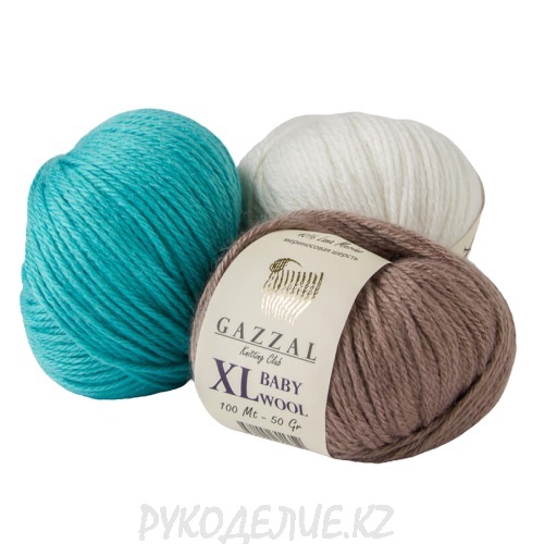 Пряжа Baby Wool XL Gazzal