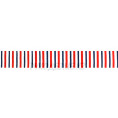 Тесьма репсовая Полоска 25мм 1 - Бело-красно-синий