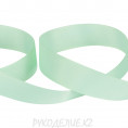 Репсовая лента "Gamma" GR-25 25мм(1") 015 - Пастельно-зеленый