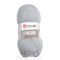 Пряжа Finland YarnArt 855 - Светло-серый