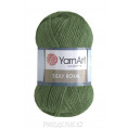 Пряжа Silky Royal YarnArt 446 - Тёмно-зелёный
