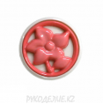 Пуговица с цветочком LFK31 24L, 03 - Розовый