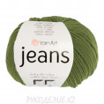 Пряжа Jeans YarnArt 82 - Оливковый