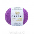 Пряжа Baby Wool XL Gazzal 815 - Темно-лиловый