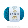 Пряжа Baby Wool Gazzal 822 - Темно-бирюзовый